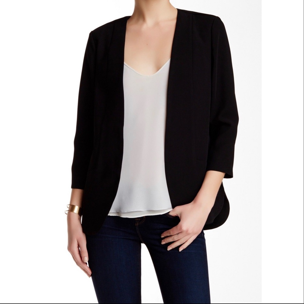 Top Shop Black Open Blazer by Harlowe and Graham